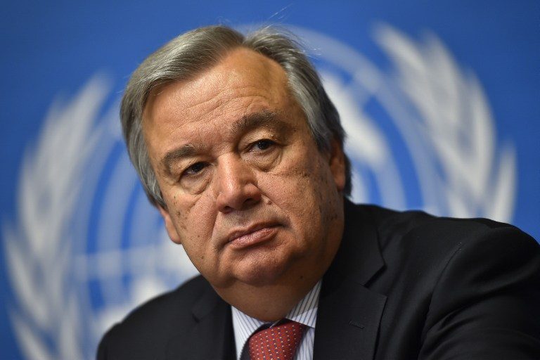 UN chief urges restraint, council to meet on U.S. strikes in Syria