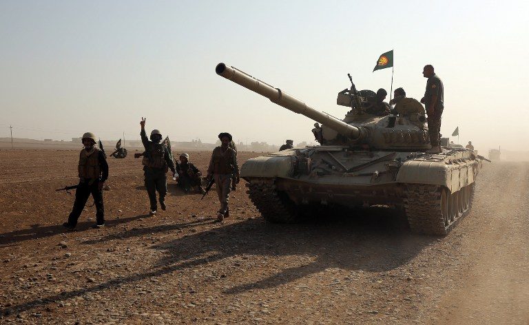 Pasukan Irak bergerak dalam jarak serang dari Mosul