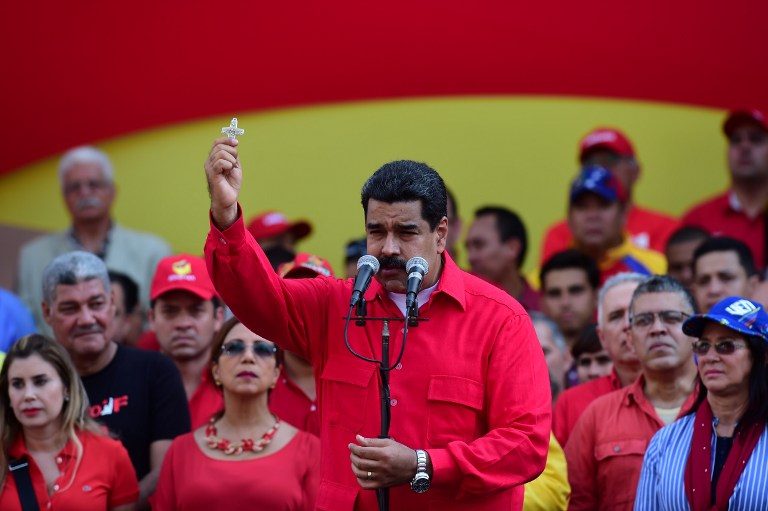 Maduro, opponents trade ‘coup’ charges in Venezuela crisis