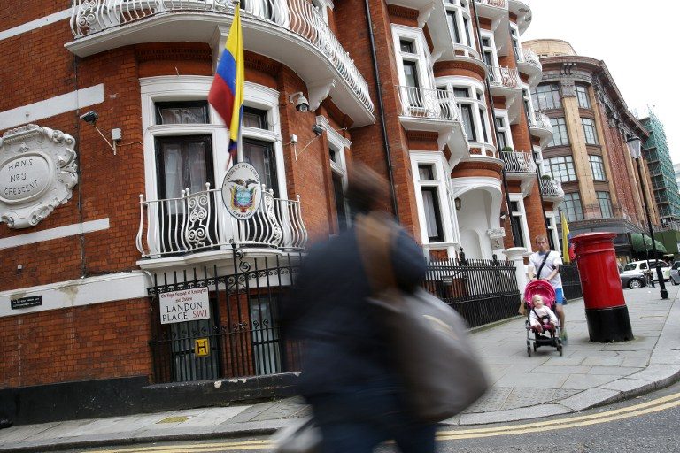 Assange arrested in London on U.S. extradition request