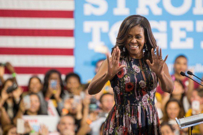 Michelle Obama leads charge against ‘disgraceful’ Trump
