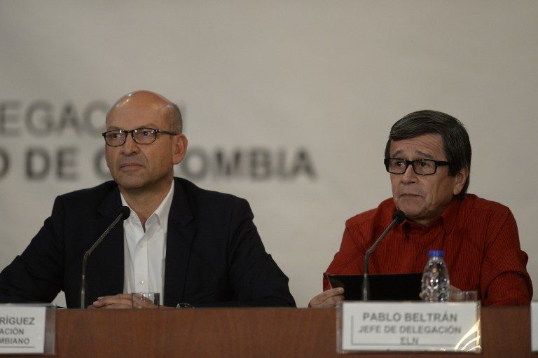 Last Colombia rebels eye ceasefire before Pope visit