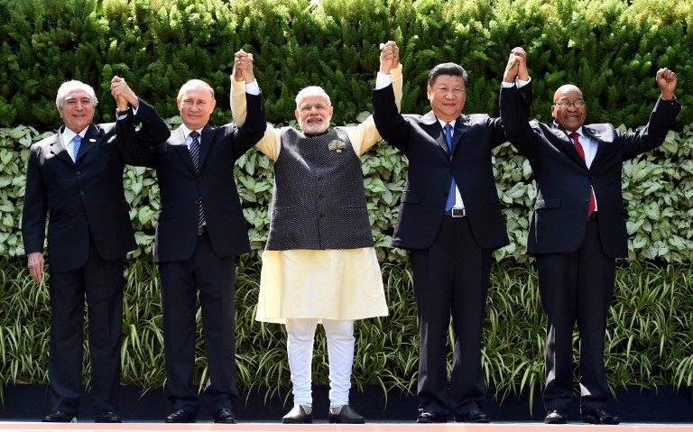 Modi hosts BRICS leaders amid bloc’s economic woes