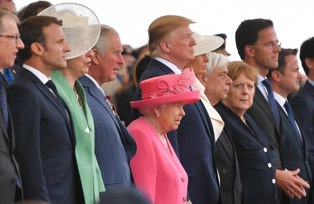 Trump, queen, and world leaders remember D-Day heroes