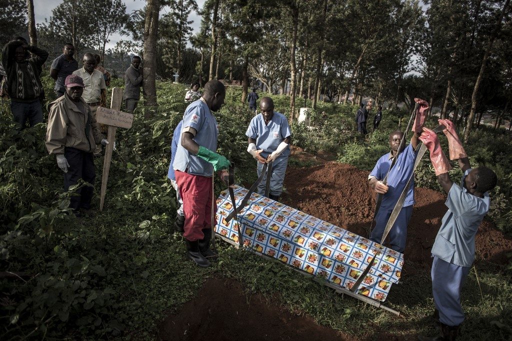 Ebola cases in DR Congo break 2,000 mark