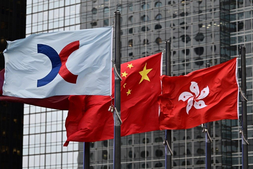 Hong Kong stocks battered by China security proposal