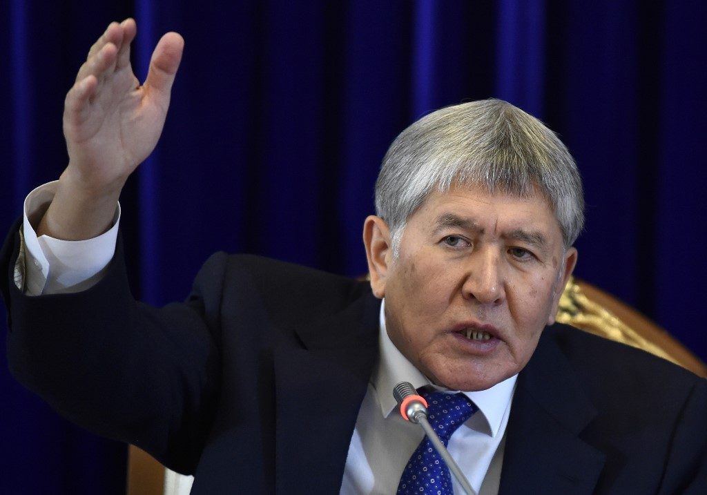 Kyrgyzstan charges ex-president with corruption
