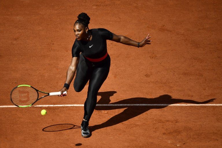 Serena Williams says black catsuit addresses post-natal problems