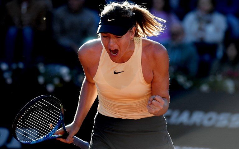 True grit: Sharapova back at French Open with point to prove
