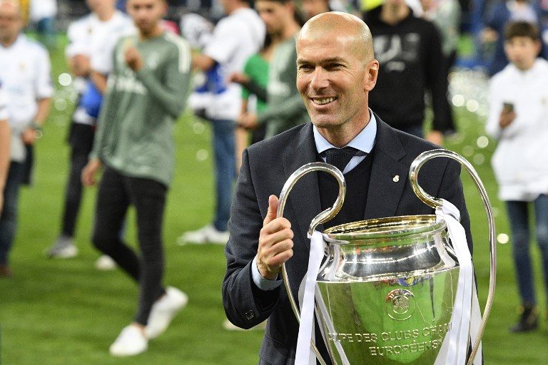 Shock move: Real Madrid coach Zinedine Zidane leaves club