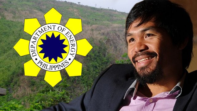 Pacquiao asks DOE to protect nature: ‘God wants man to be part of universe’