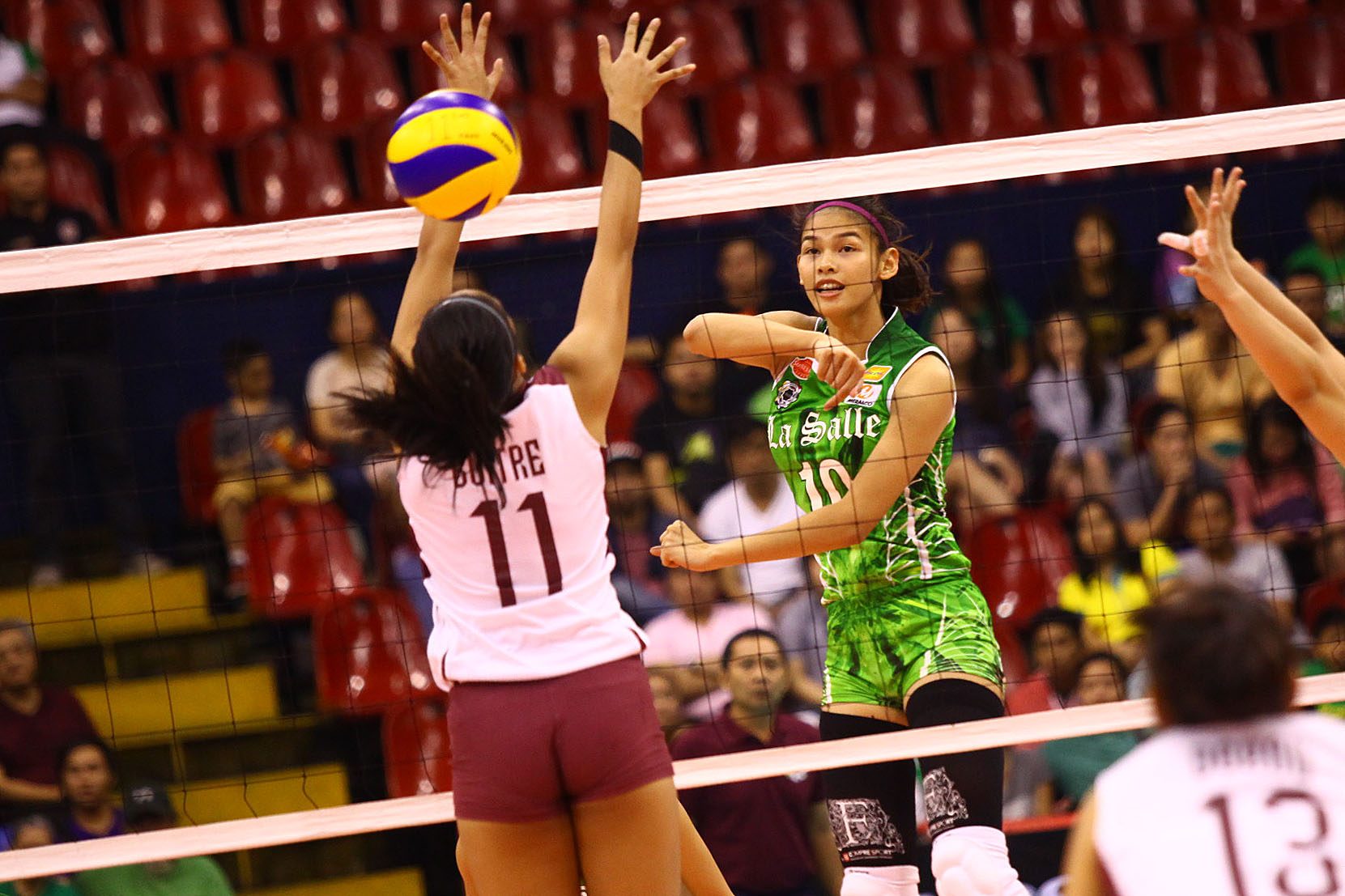 Mary Joy Baron is only in her third year of eligibility, with two more remaining. File photo by Josh Albelda/Rappler   