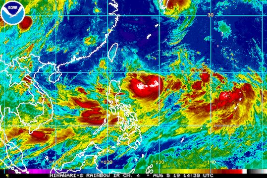 Hanna maintains strength, LPA outside PAR now a tropical depression
