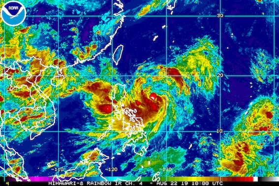 Tropical Storm Ineng slows down again