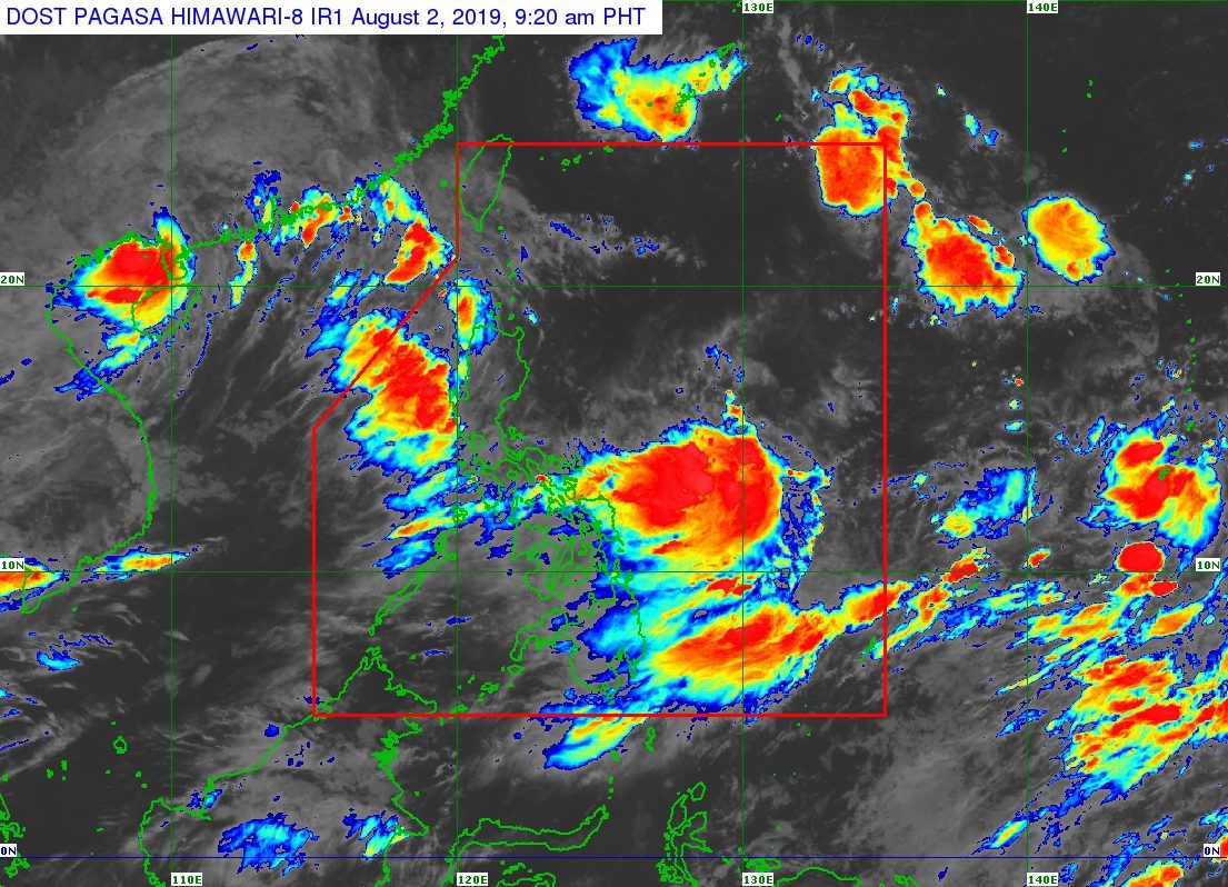 Tropical storm outside PAR enhances southwest monsoon