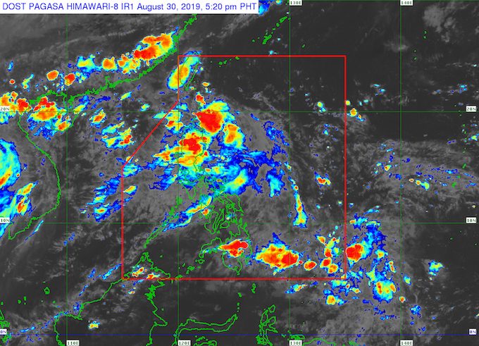LPA affecting parts of Luzon, shallow LPA seen outside PAR