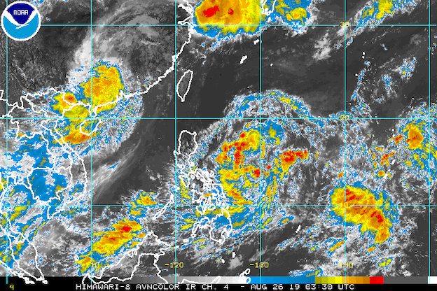 LPA likely to become tropical depression on August 26