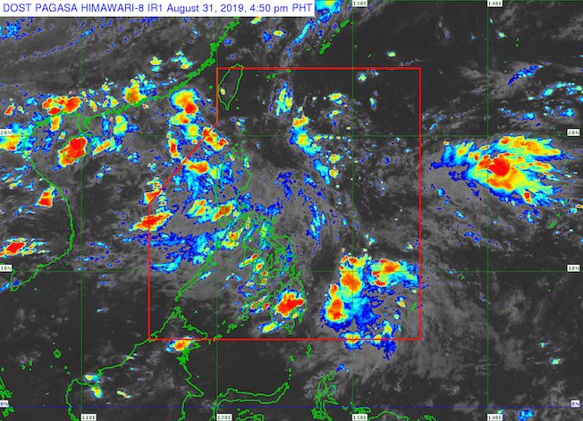 2 low pressure areas, southwest monsoon bringing rain to PH