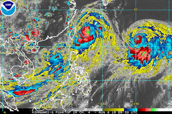 Typhoon Hanna to exit within hours, but monsoon rain to continue