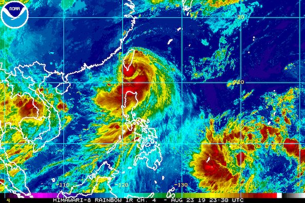 Severe Tropical Storm Ineng makes closest approach to Batanes