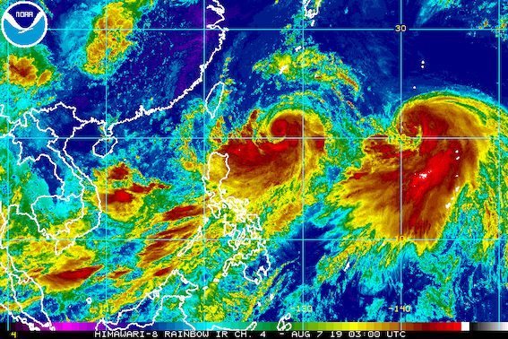 Typhoon Hanna strengthens even more, slows down