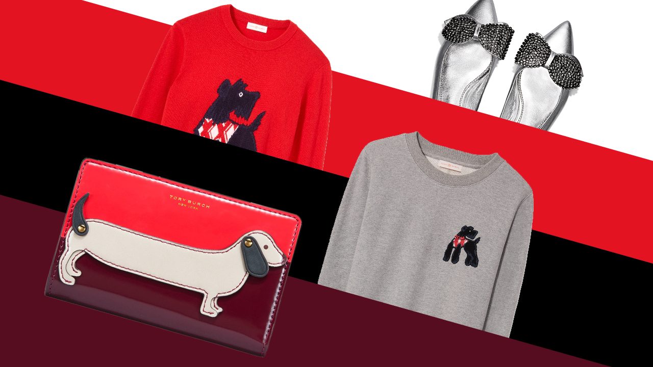 These puppy themed Tory Burch pieces are perfect for Chinese New Year 2018