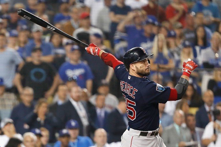 Red Sox rally to stun Dodgers, reach brink of World Series