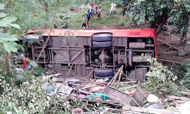 2 killed, 19 injured in bus accident in Zamboanga City