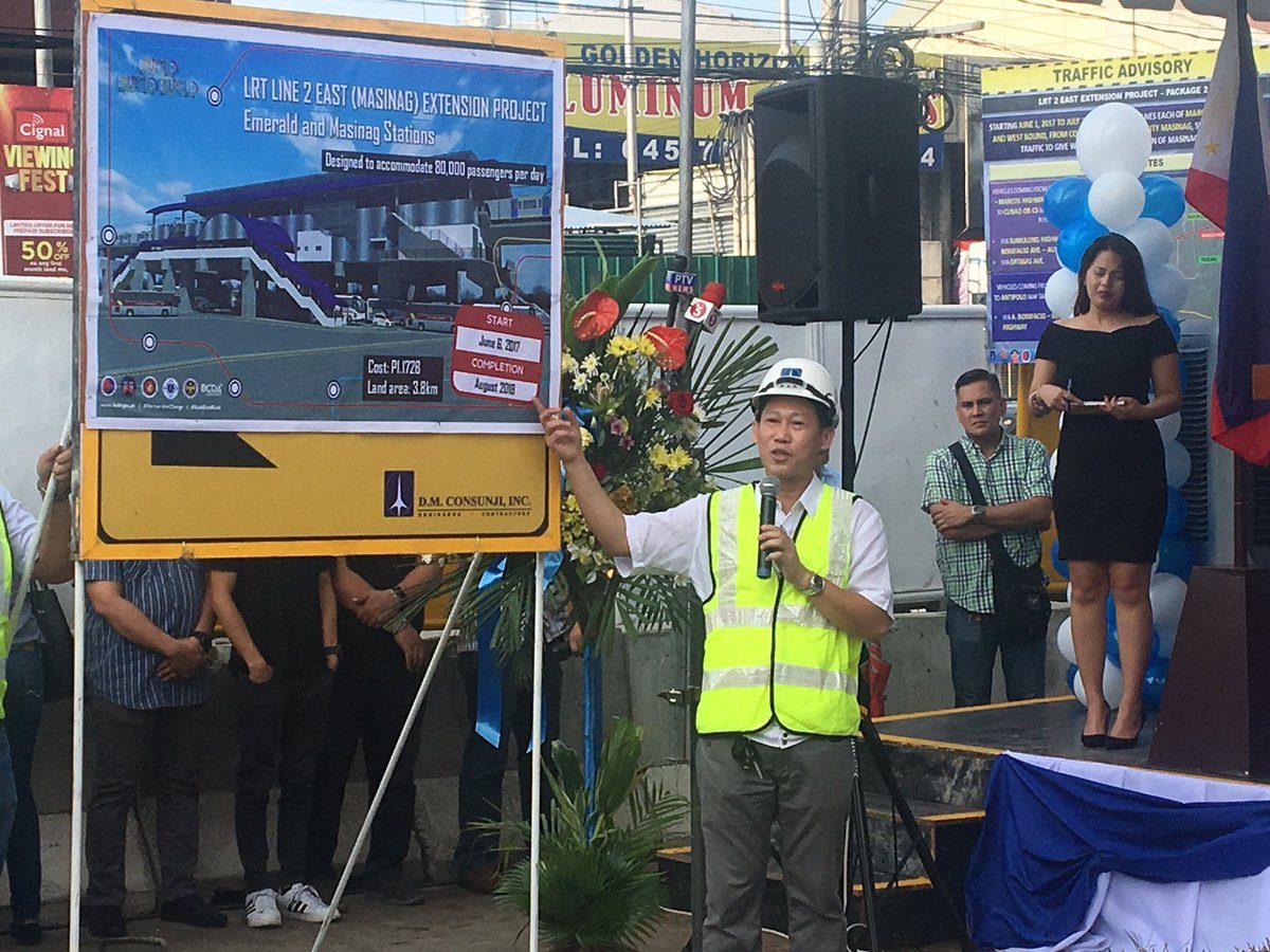 Coming in 2018: LRT2's Masinag and Emerald stations