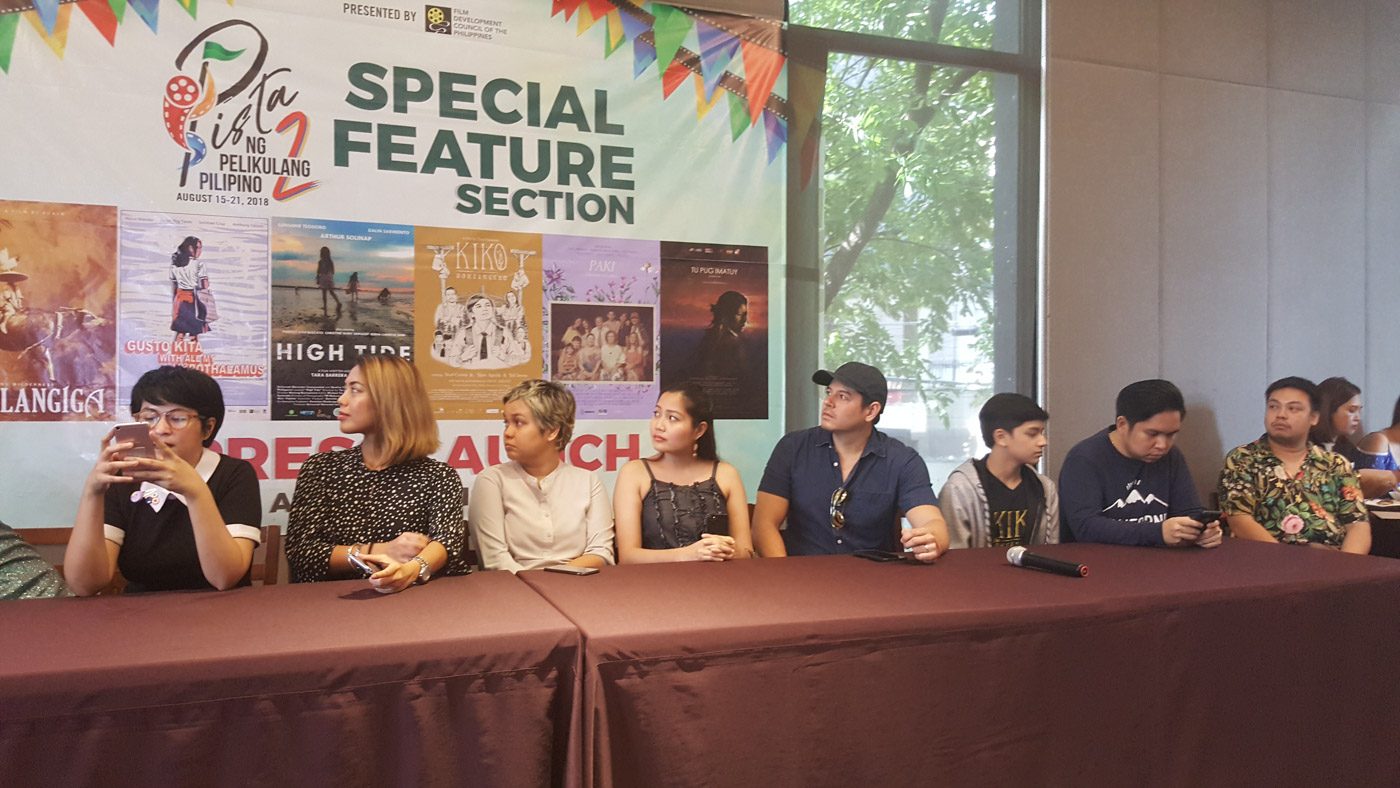 Pista ng Pelikulang Pilipino announces 6 films under Special Feature Section