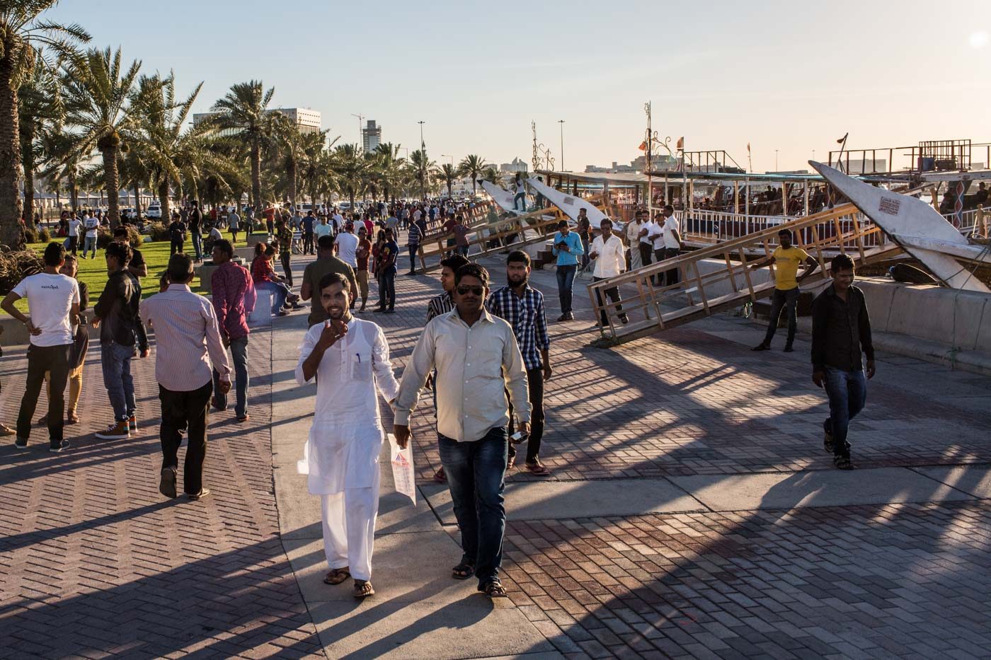 IN PHOTOS: How migrant workers in Qatar spend their day off