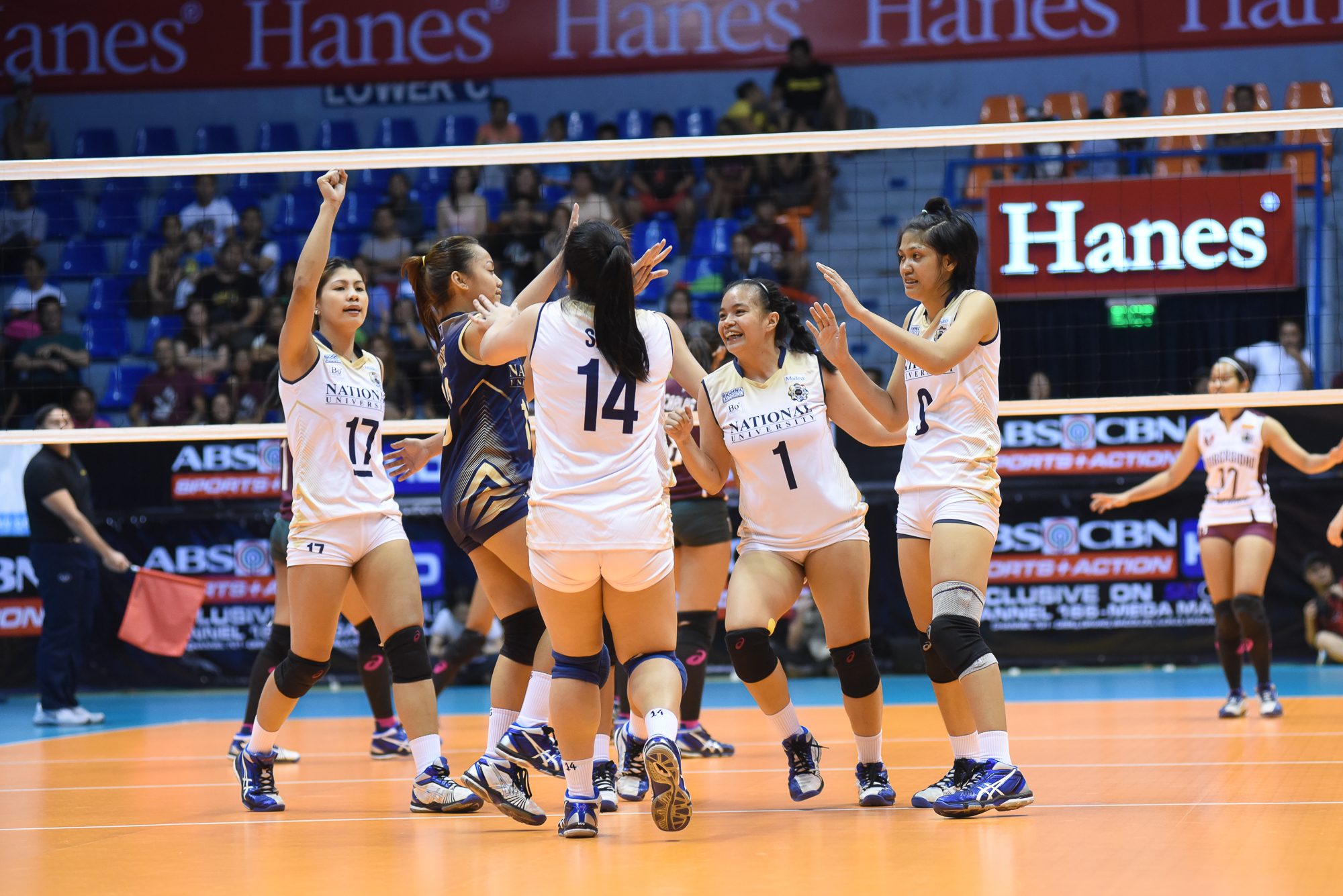 Singh delivers in clutch as NU Lady Bulldogs sweep UP Lady Maroons