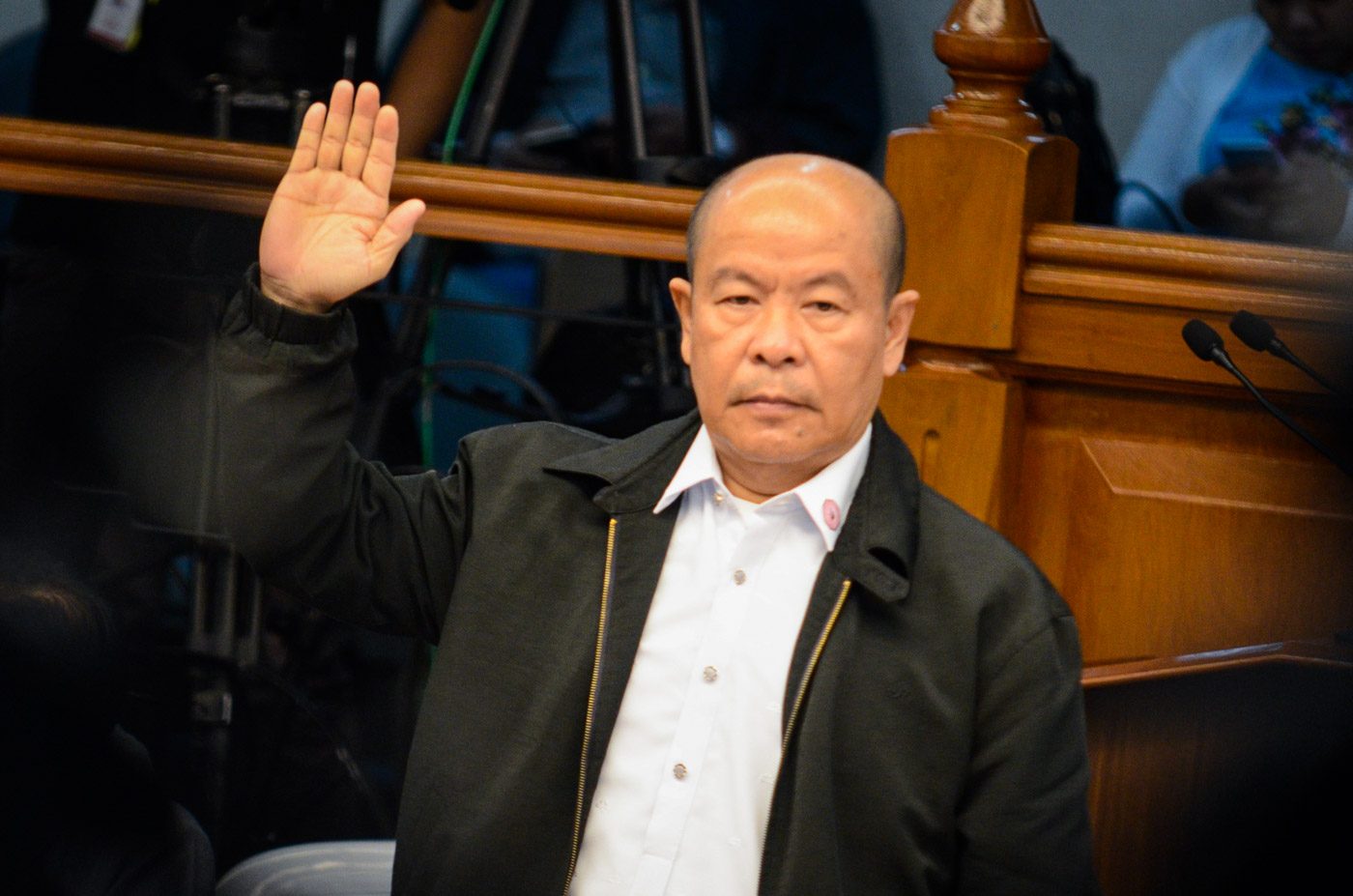 Lascañas tells Senate he was forced to lie last year
