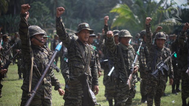 MILF stronghold. A file photo of MILF rebels. Photo by Karlos Manlupig 