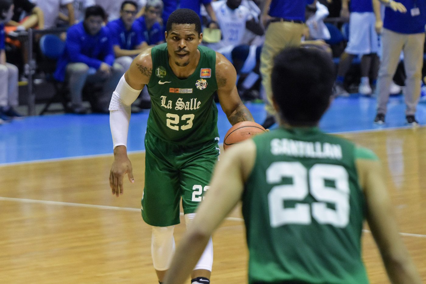 BACK TO BACK. Ben Mbala still proves that he is the best player in the UAAP as he is awarded the Most Valuable Player this Season 80. Photo by Alecs Ongcal/Rappler 
