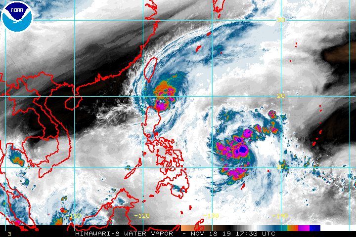 Typhoon Ramon shifts toward Babuyan Group of Islands