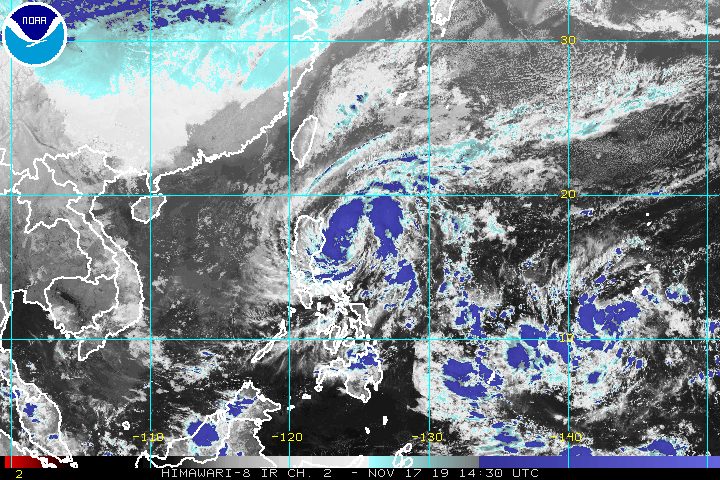 Signal Nos. 1, 2 in more areas as Tropical Storm Ramon approaches