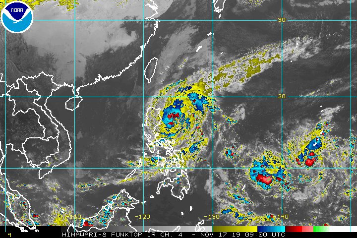 Tropical Storm Ramon heads for extreme Northern Luzon