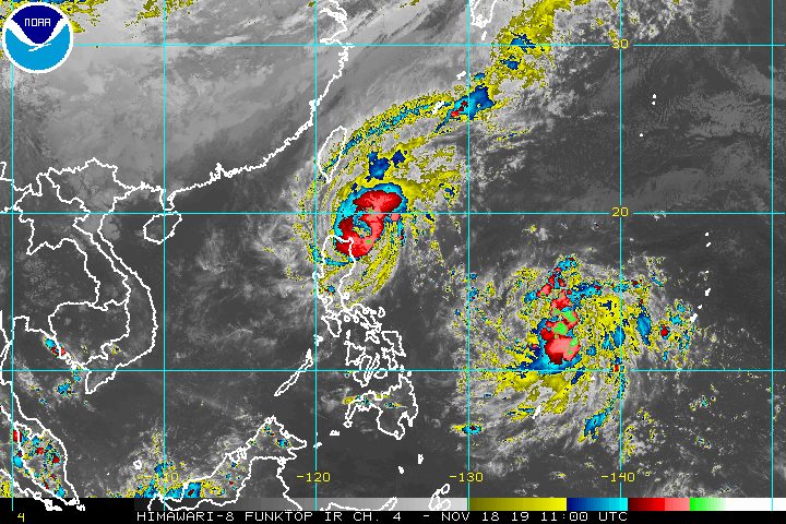 Severe Tropical Storm Ramon gains more strength