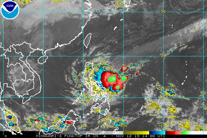Tropical Depression Ramon to affect parts of Luzon, Samar island
