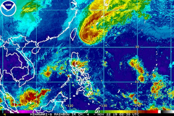 Sarah weakens into tropical storm; northeast monsoon affects parts of Luzon