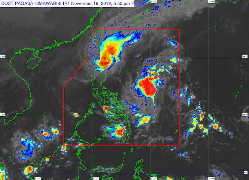 Tropical Depression Sarah joins Typhoon Ramon inside PAR