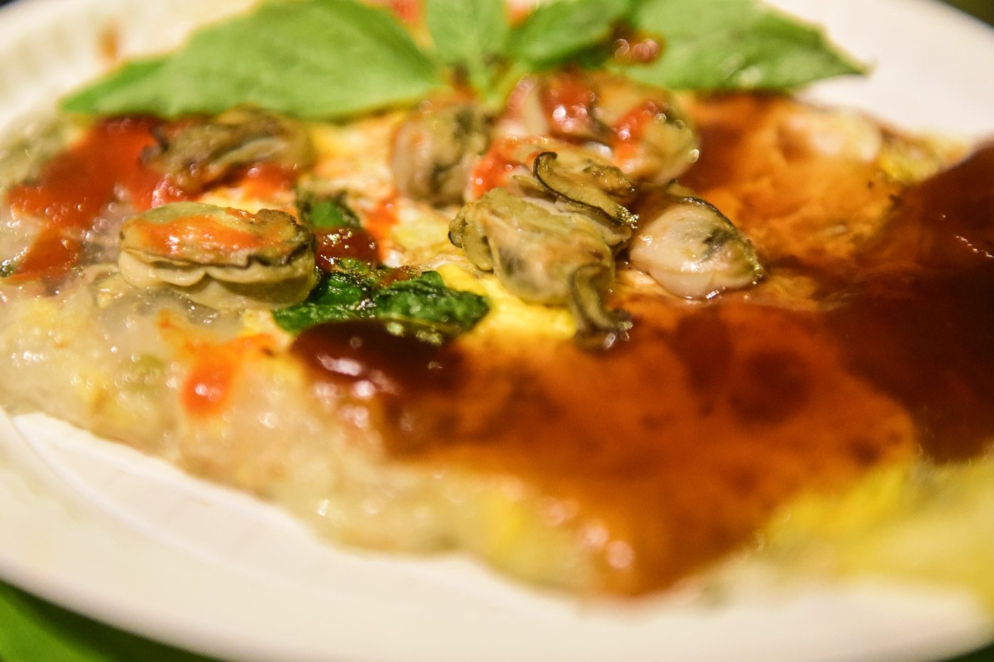 Oyster Omelet, P270. Photo by Alecs Ongcal/Rappler 