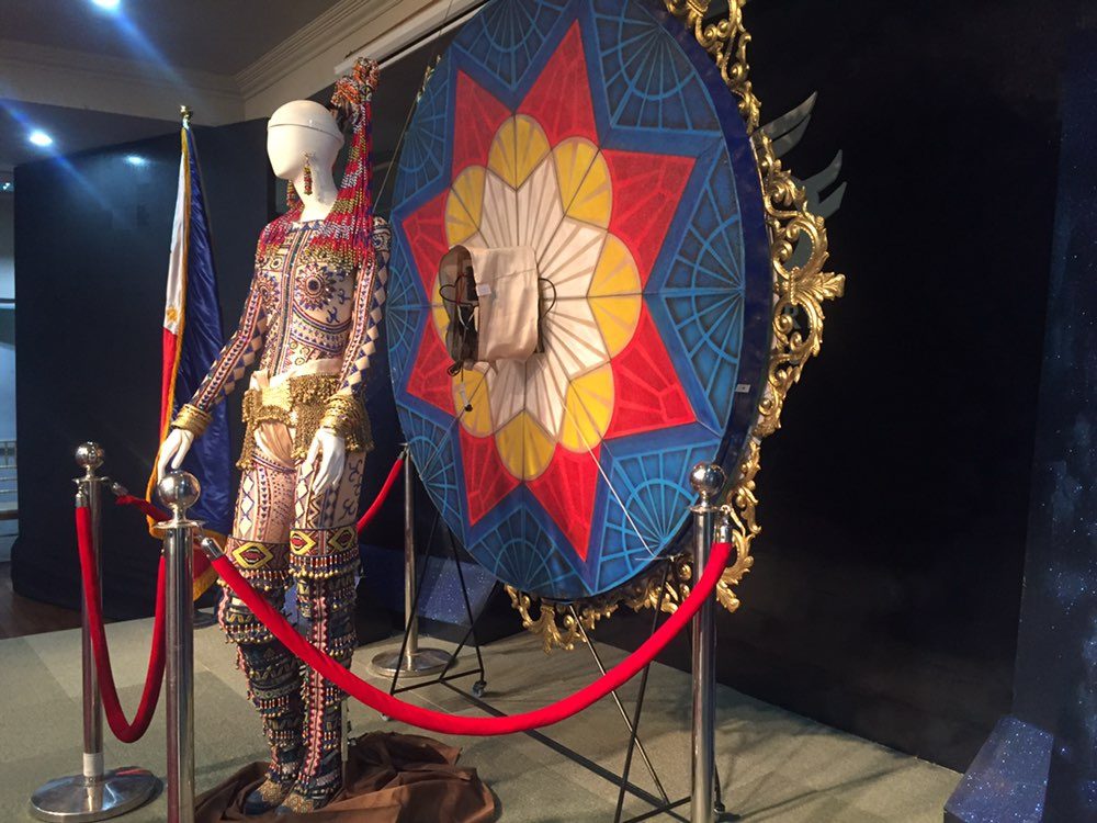 Catriona Gray’s national costume up for public viewing on Rizal Day