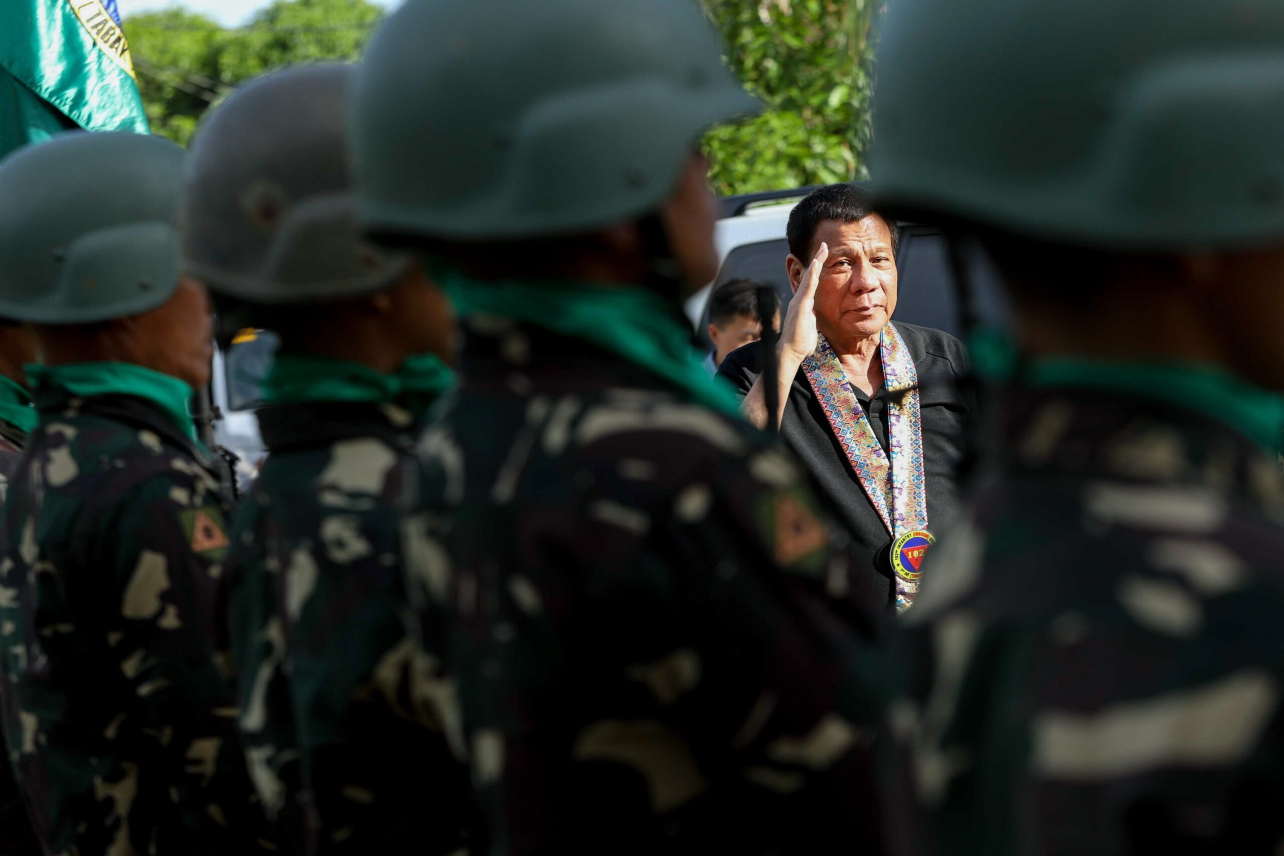 Can Duterte use martial law for drug war?