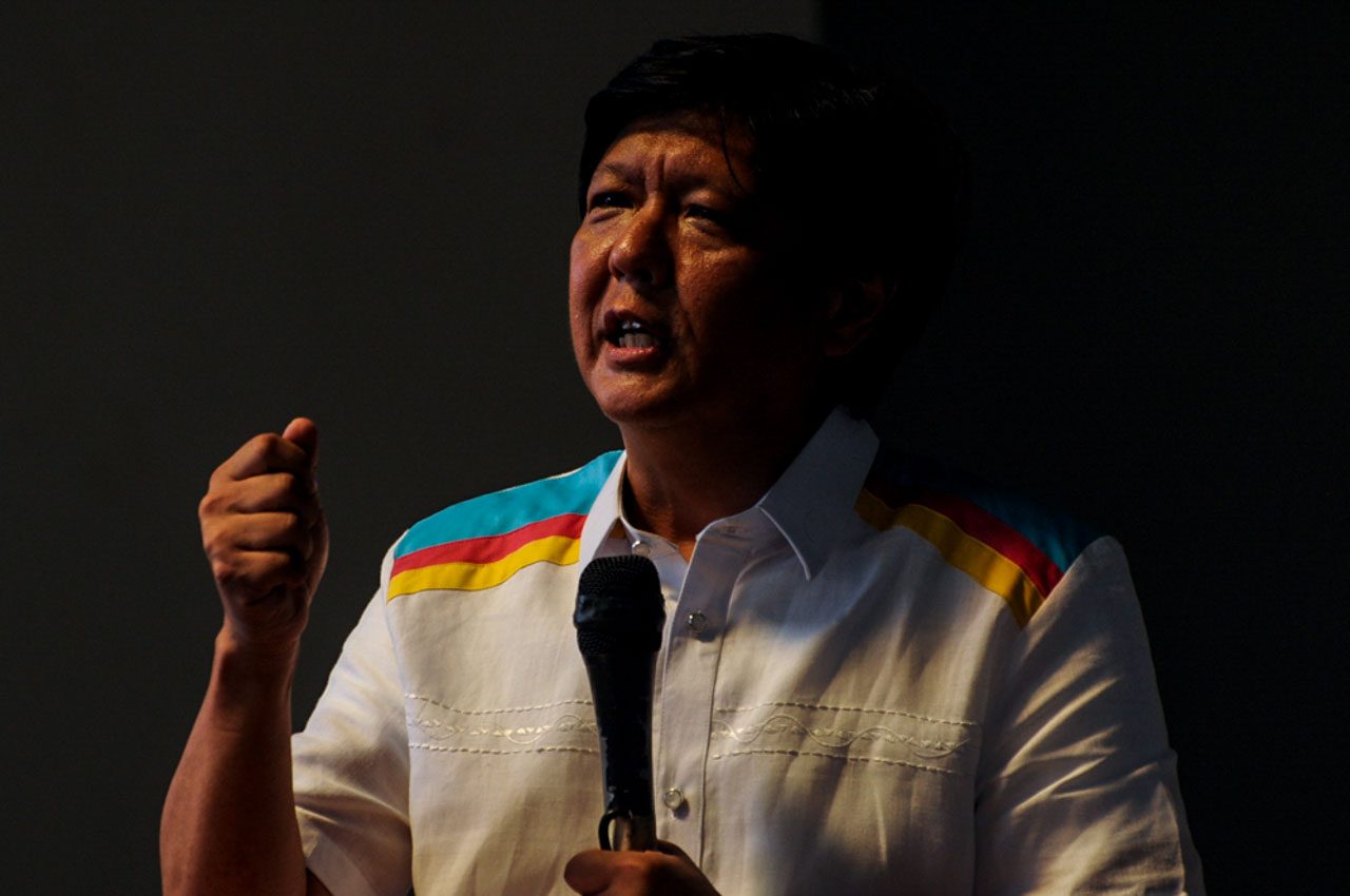 ‘I’m not my father’s copycat’ – Bongbong Marcos