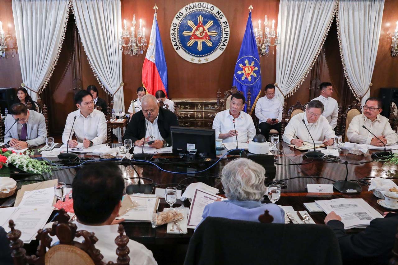 Duterte Cabinet draws up plan vs El Niño, water shortage