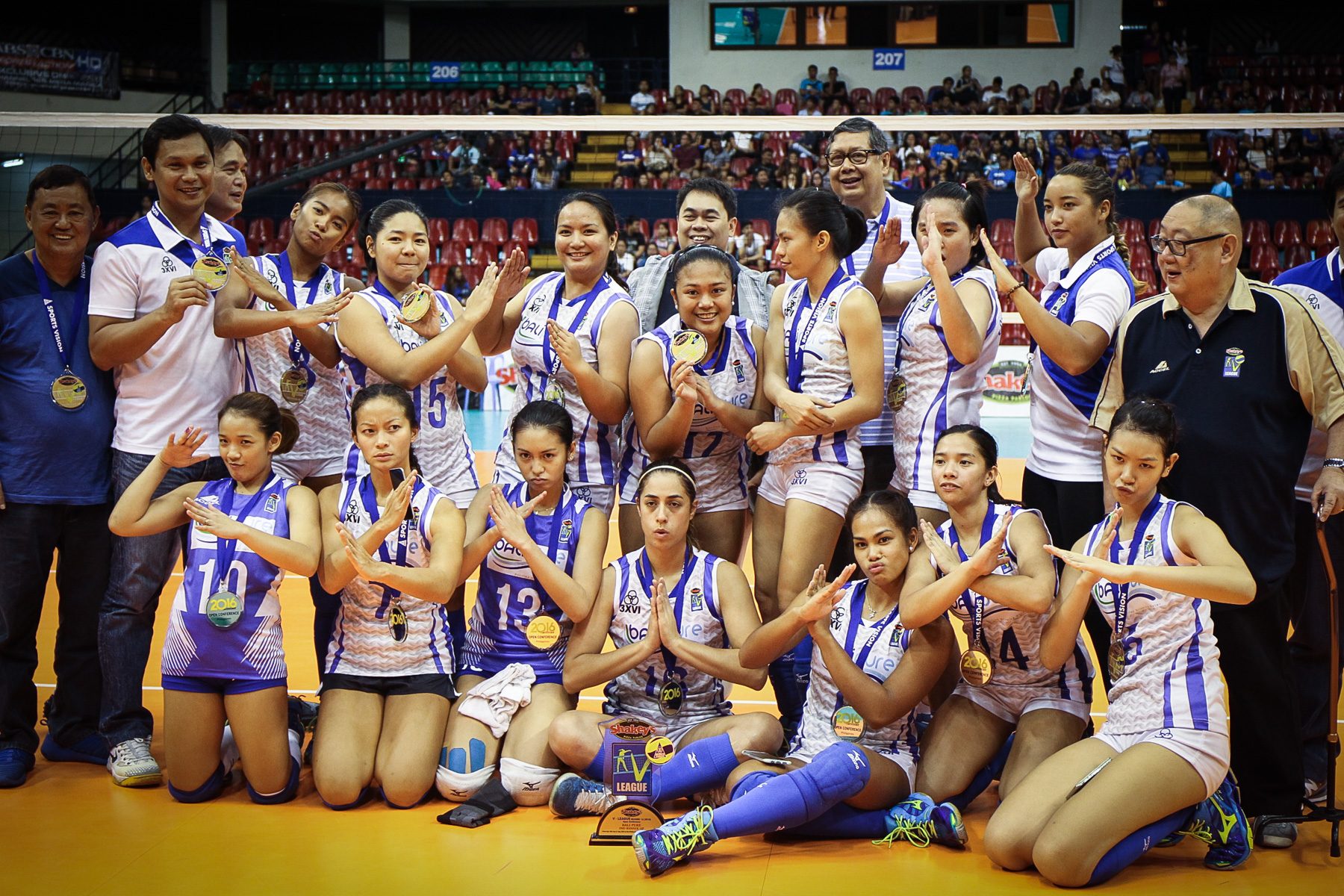THIRD PLACE. The star-studded Bali Pure finishes third. Photo by Josh Albelda/Rappler 