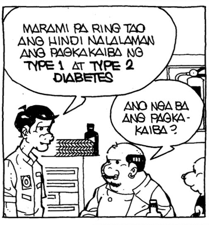 #PugadBaboy: Two types of diabetes