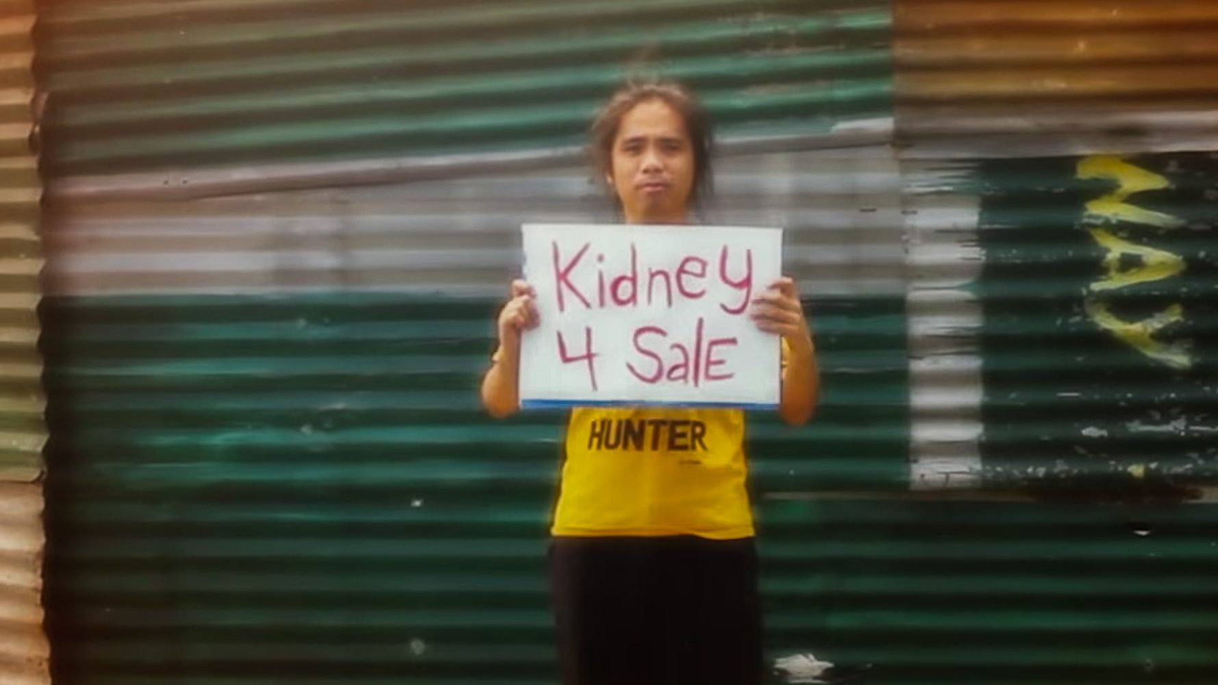 KIDNEY 4 SALE. To keep 'Sally' moving, direk Avid Liongoren needed to raise money for post-production. This is a screenshot from one of his YouTube videos asking fans to chip in to save 'Sally.'  